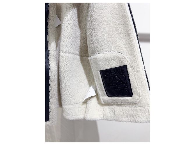 Chaqueta Loewe de shearling mujer 44 Multicolor - vista 4