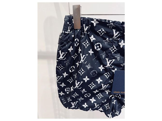 Pantaloncini Louis Vuitton Monogram Print Poliammide Multicolore - vista 2