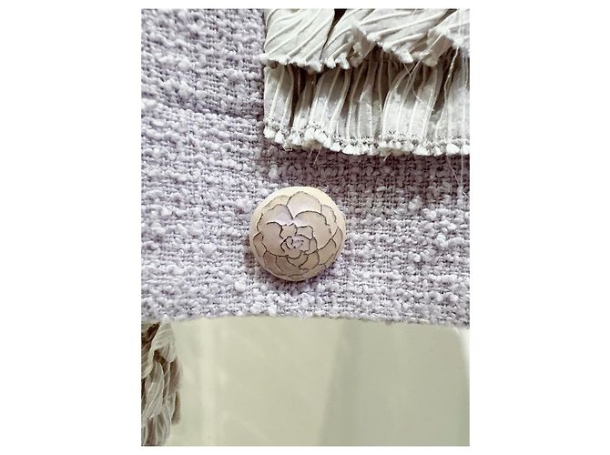Chanel Tweed Jacke Versailles Runway Florale Details Mehrfarben - Ansicht 2