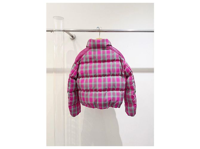 Moncler Puffer Jacket Swarovski Crystal Check Pattern Women Multiple colors - view 3