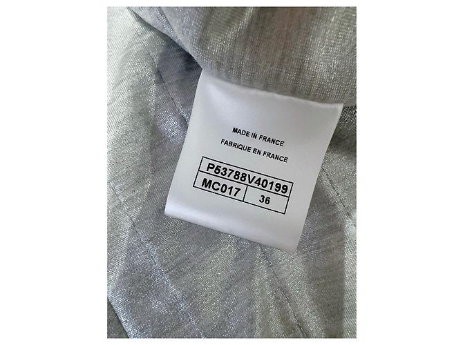 Abrigo Chanel Airport series de tweed Multicolor - vista 4