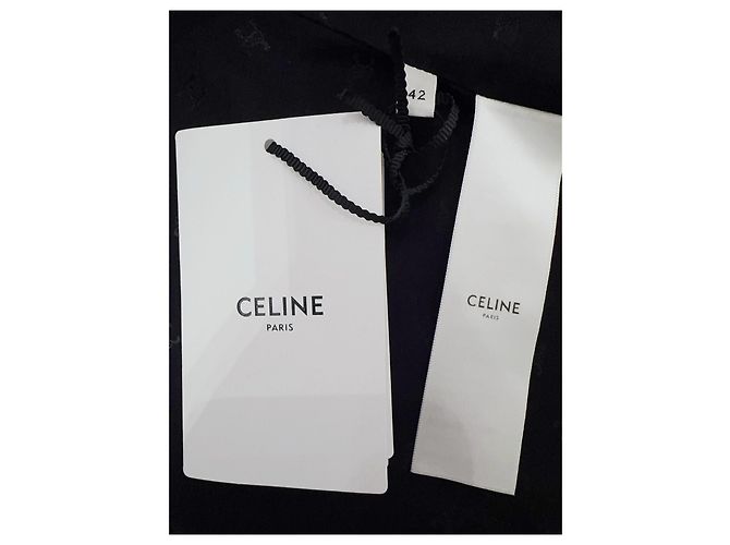 Céline Black Tweed Jacket Size 42 Multiple colors - view 5