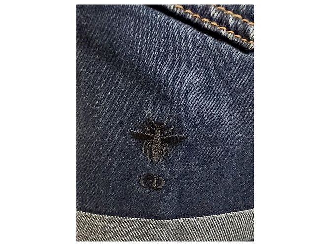 Autre Marque Dior Denim Jacket Blue Bee Embroidery Size 34 Multiple colors - view 3