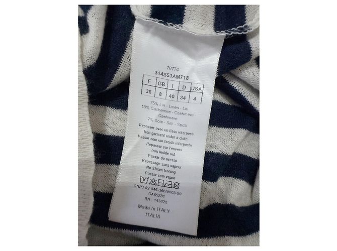 Autre Marque Top de punto a rayas Dior Lucky Star de algodón Multicolor - vista 5