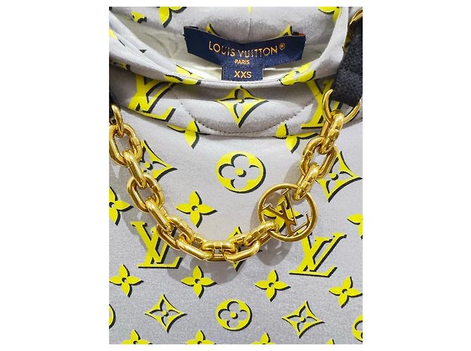 Top con capucha Louis Vuitton de algodón con estampado monograma Multicolor - vista 3