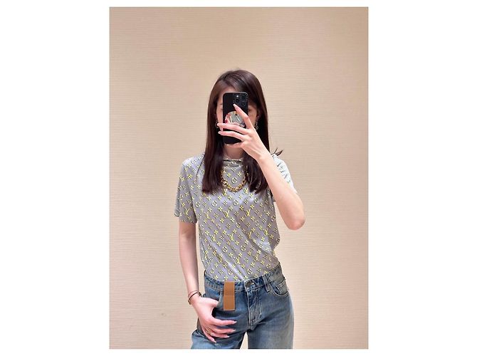 Top con capucha Louis Vuitton de algodón con estampado monograma Multicolor - vista 9