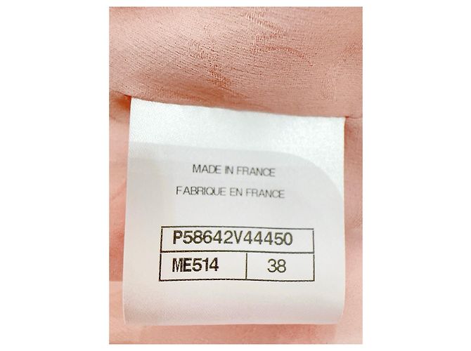 Chanel Kleid Rosa Tweed Beach Series Mehrfarben - Ansicht 4