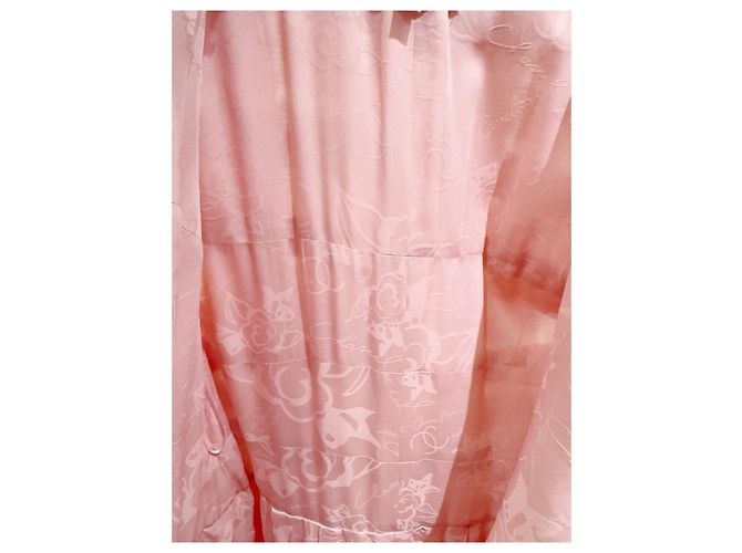 Chanel Kleid Rosa Tweed Beach Series Mehrfarben - Ansicht 7