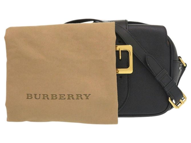 Borsa a tracolla Burberry in pelle nera Nero - vista 2