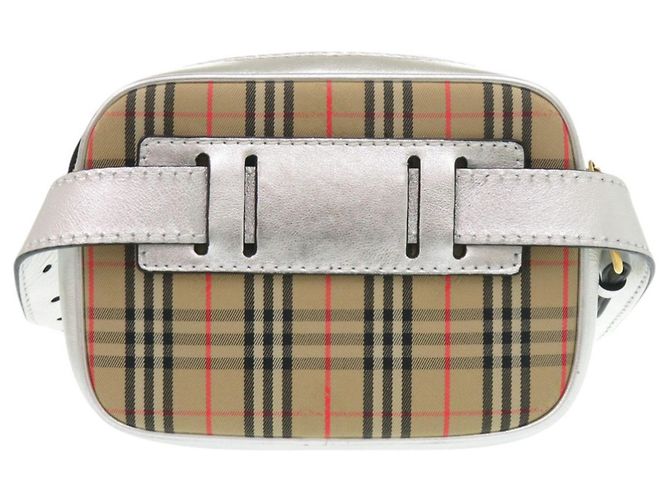 Borsello da vita Burberry 1983 Check Beige - vista 4