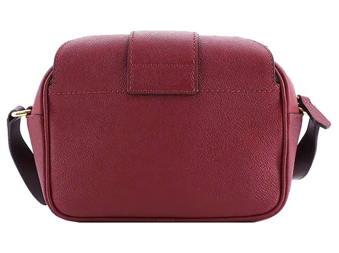 Borsa a tracolla Burberry in pelle Bordeaux Bordò - vista 2