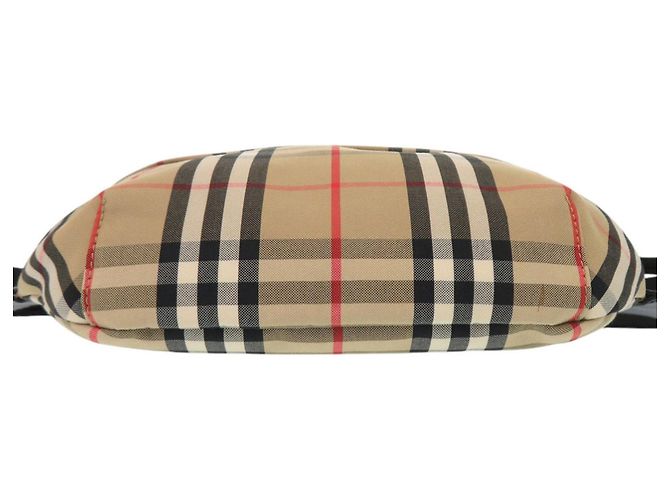 Marsupio Burberry in cotone beige - vista 6