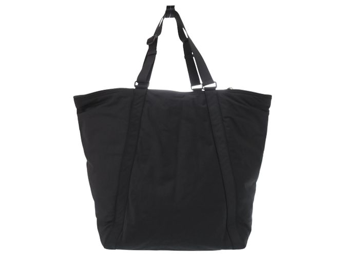 Borsa Tote Burberry Nova Check Nero Beige - vista 3