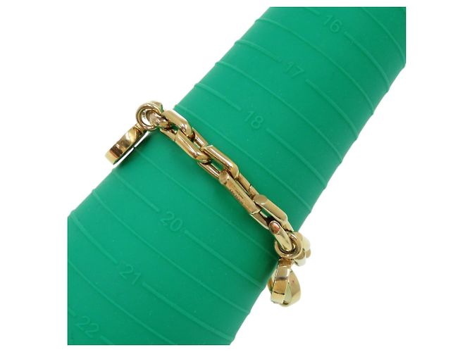 Bracciale con ciondolo a medaglione traforato Burberry D'oro - vista 7