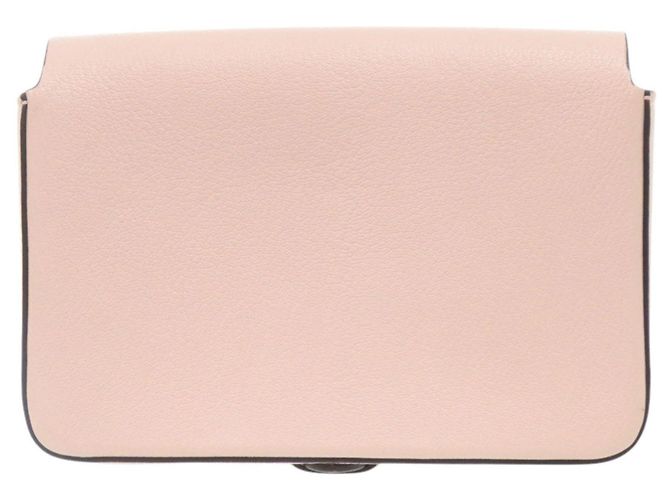 Borsa a tracolla Burberry Hampshire in pelle rosa - vista 3