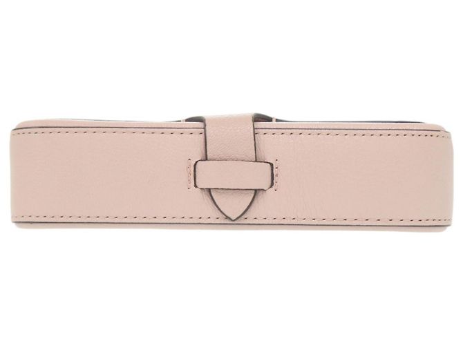 Borsa a tracolla Burberry Hampshire in pelle rosa - vista 4