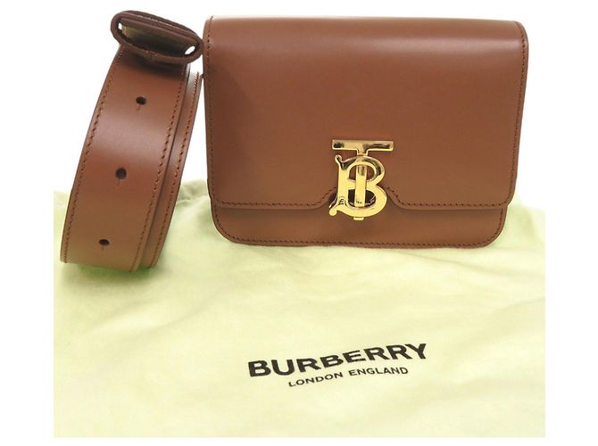 Marsupio Burberry in pelle marrone - vista 2