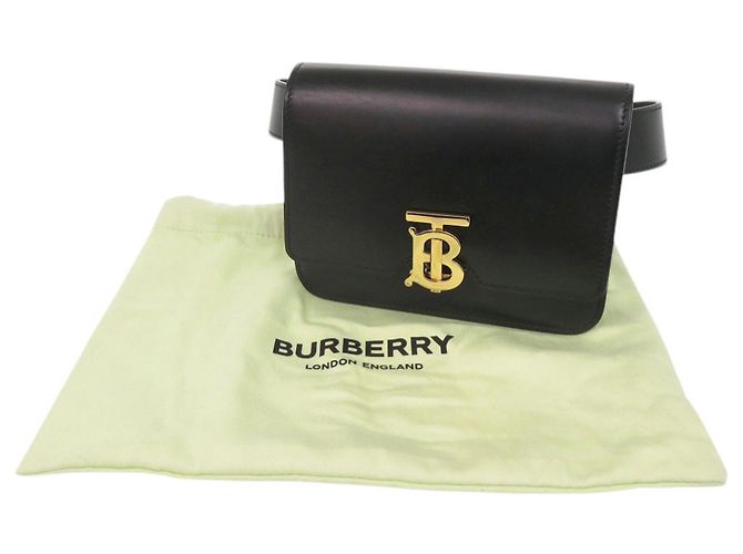 Bolso cinturón Burberry TB Logo Negro - vista 2