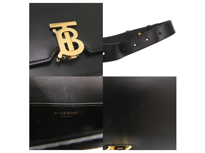 Bolso cinturón Burberry TB Logo Negro - vista 7