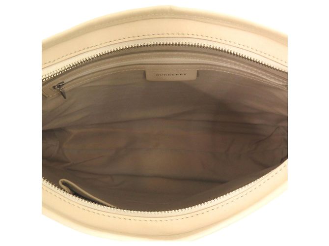 Borsa Hobo a tracolla singola Burberry Stripe Crudo Blu navy - vista 5