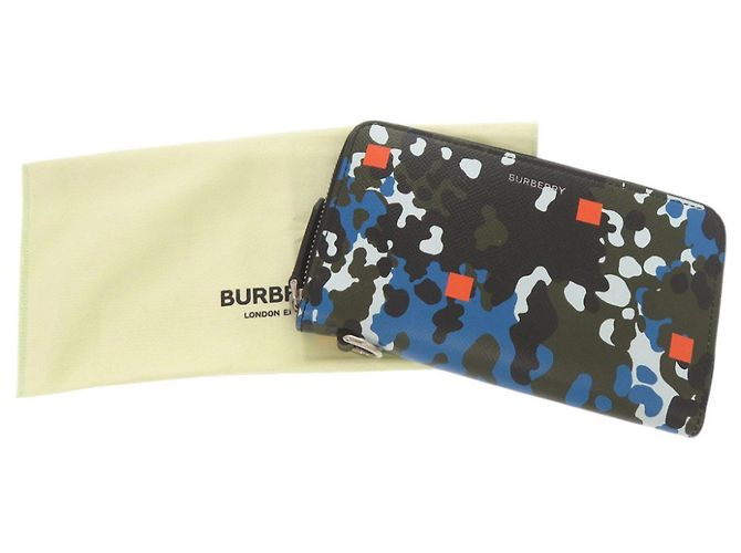 Burberry Camouflage Pattern Leather Wallet Multiple colors - view 2