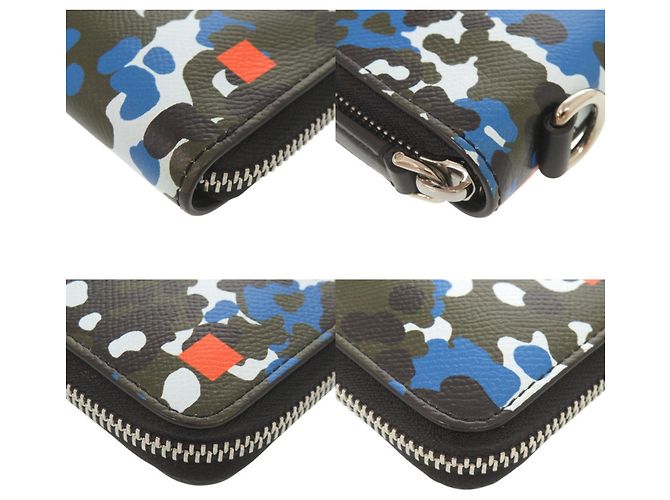 Burberry Camouflage Pattern Leather Wallet Multiple colors - view 9