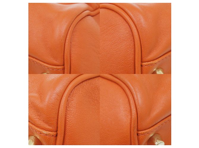 Burberry Small Canterbury Nova Check Ledertasche Orange - Ansicht 5