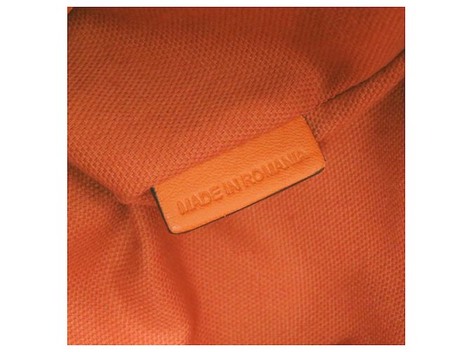Burberry Small Canterbury Nova Check Ledertasche Orange - Ansicht 9