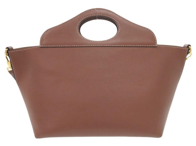 Burberry Soft Pocket Tote 8039045 Marrone - vista 2