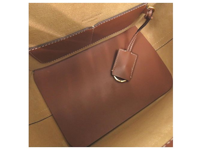 Burberry Soft Pocket Tote 8039045 Marrone - vista 5