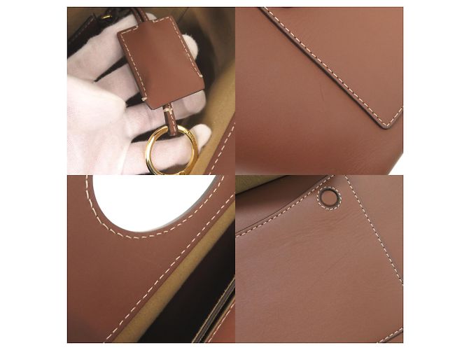 Burberry Soft Pocket Tote 8039045 Marrone - vista 9