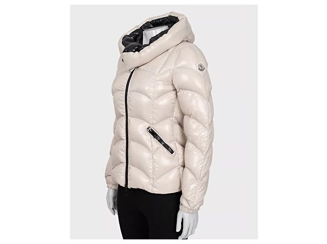 Moncler Damen Daunenjacke Weiß - US 0/XXS gebraucht - Ansicht 2