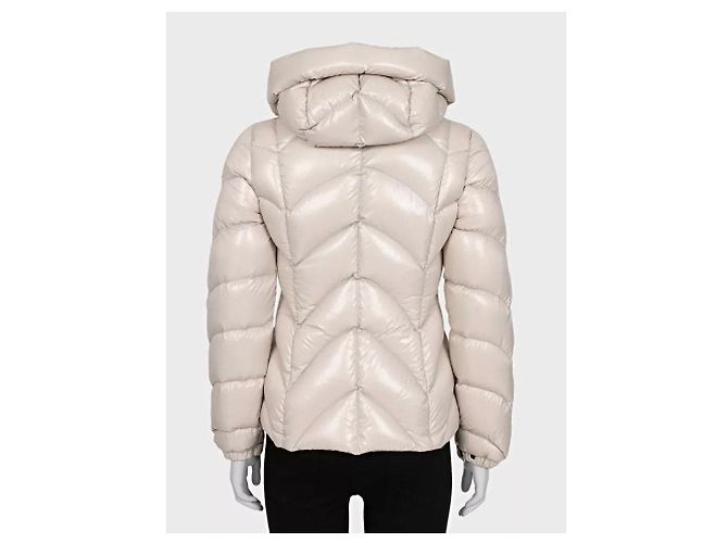 Moncler Damen Daunenjacke Weiß - US 0/XXS gebraucht - Ansicht 3