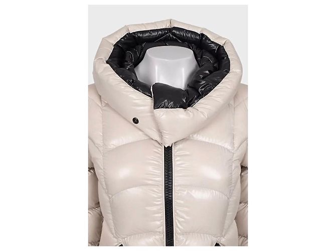 Moncler Damen Daunenjacke Weiß - US 0/XXS gebraucht - Ansicht 4
