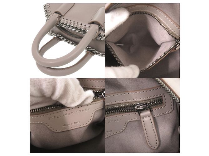 Stella Mc Cartney Borsa Stella McCartney Falabella Box Bag Marrone - vista 7