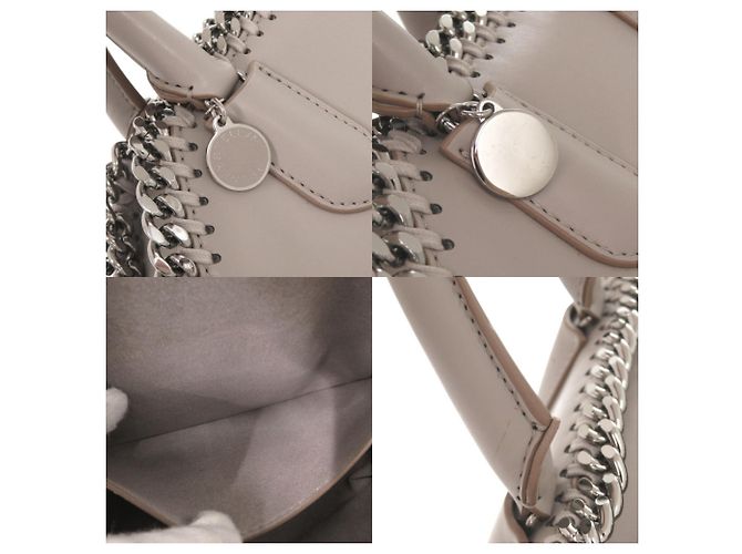 Stella Mc Cartney Borsa Stella McCartney Falabella Box Bag Marrone - vista 8