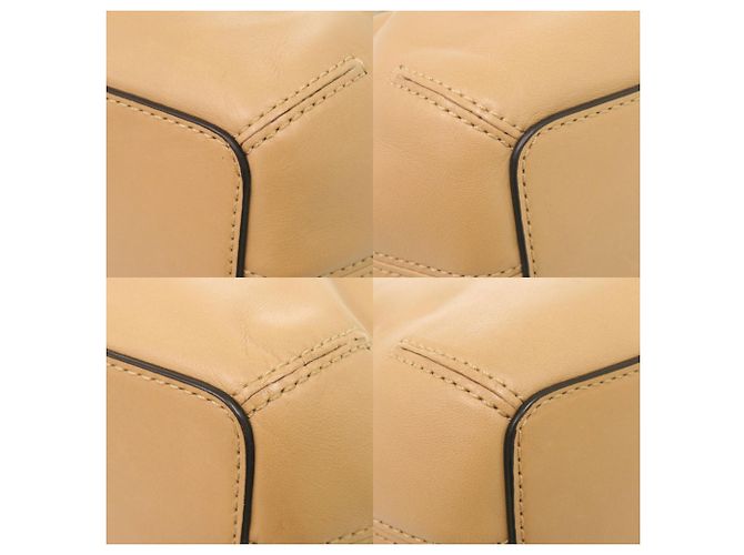 Bolsa de ombro Coach em couro marrom - vista 4