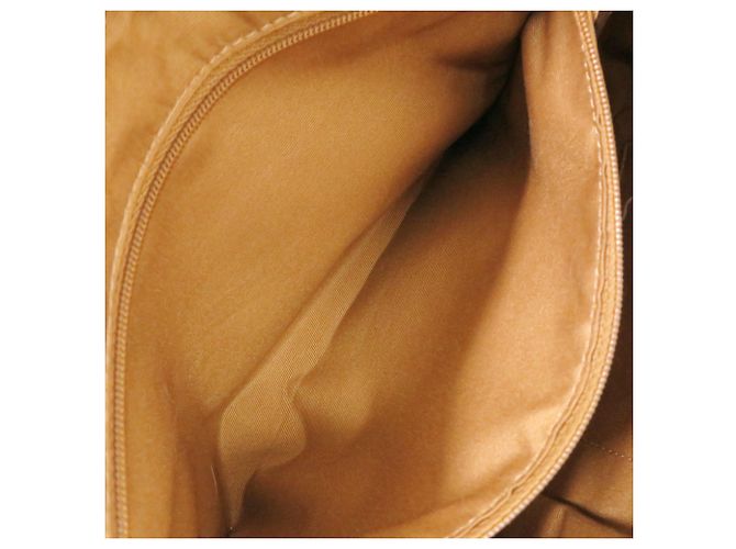 Bolsa de ombro Coach em couro marrom - vista 6