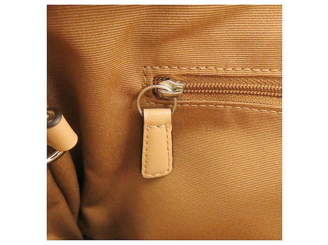 Bolsa de ombro Coach em couro marrom - vista 9