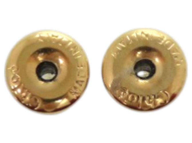 Chloé Celeste Pearl Brass Gold Ohrringe Golden - Ansicht 7