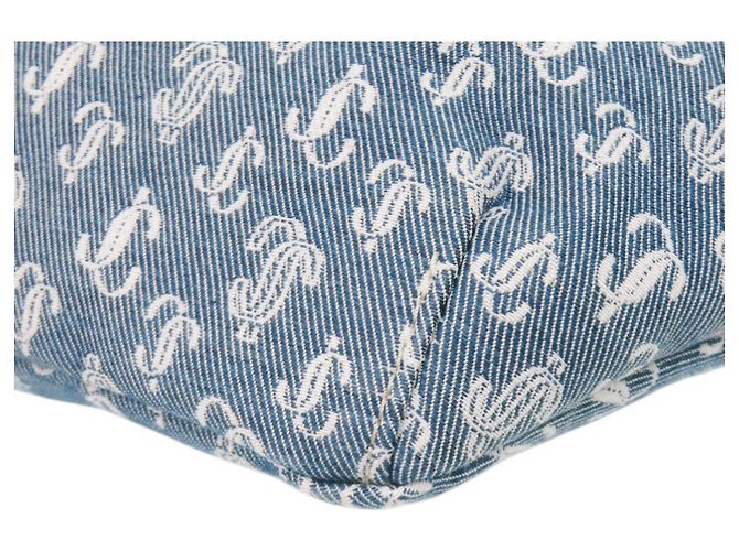 Marsupio e borsa a tracolla Jimmy Choo Denim Blue - vista 4