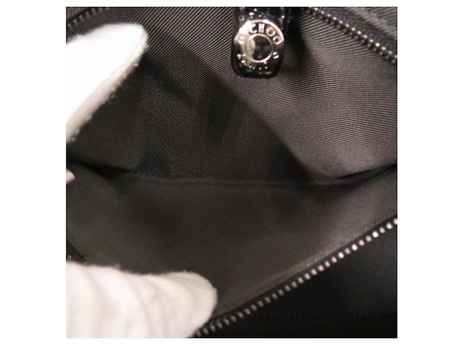 Borsa Jimmy Choo Pegassi in pelle verniciata con stella embossed Nero - vista 8
