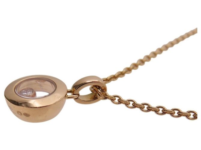 Chopard Happy Diamonds Icon Halskette Golden - Ansicht 7