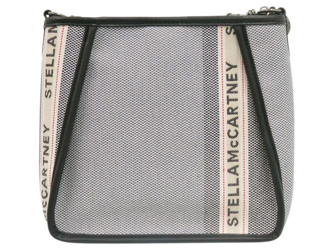 Stella Mc Cartney Borsa a tracolla Stella McCartney in tela grigia Marrone - vista 3