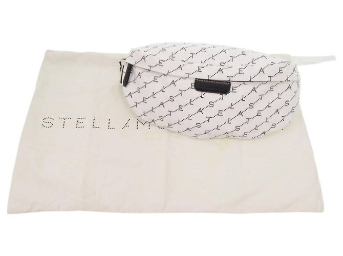 Stella Mc Cartney Stella McCartney Marsupio / Borsa a tracolla Nero Bianco - vista 2