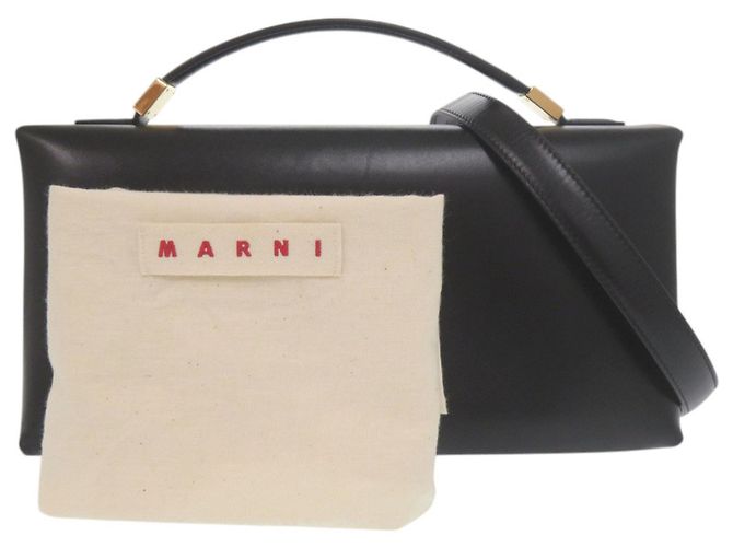 Marni Prisma 2-Way Schultertasche Schwarz - Ansicht 2