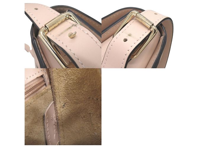 Longchamp Box Trot Schultertasche aus Leder in Rosa Pink - Ansicht 10