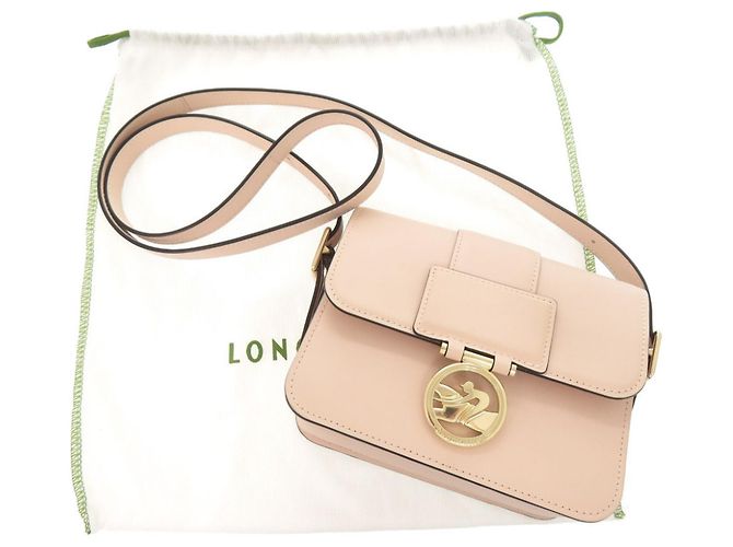 Longchamp Box Trot Schultertasche aus Leder in Rosa Pink - Ansicht 2