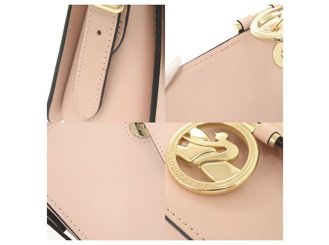 Longchamp Box Trot Schultertasche aus Leder in Rosa Pink - Ansicht 9
