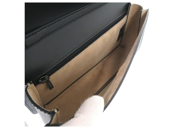 Bolsa de Ombro Longchamp Box Trot One Shoulder Bag Preto - vista 6